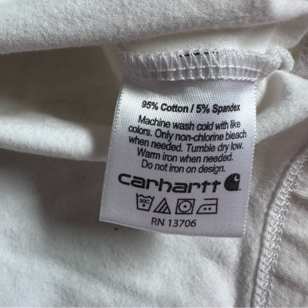Carhartt | "Rise and Shine" Farm Short Sleeve Bodysuit | Size 6 Months - Picture 8 of 10